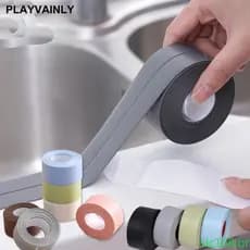 Fita De Vedação De PVC Impermeável Para Cozinha/Banheiro/Chuveiro 026 NUBL TYKV