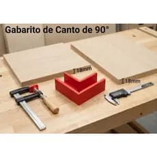 Kit Gabaritos para Montagem de Móveis em MDF de 18mm – Cantoneiras e Gabaritos T
