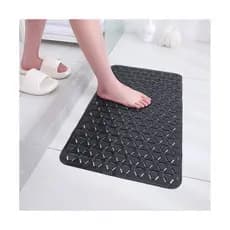 Tapete Antiderrapante de Silicone para Banheiro com Ventosas - Conforto e Segurança 🛁
