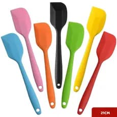 Espátula 21cm Tipo Pão Duro Resistente ao Calor | Utensílio Prático para Confeitaria e Cozinha