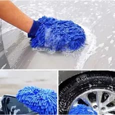 Luva de Limpeza em Microfibra, Para Carros, Casa e Móveis, Prática e Eficiente