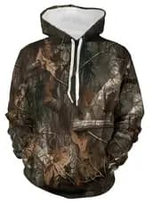 Primavera Outono Folhas Camuflagem 3D Hoodies , Homem/Mulher Solto Topos Designer Moletom Oversized Harajuku y2k Roupas