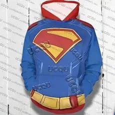 Novo Batman Homem Aranha Superman Edição Limitada Desempenho Moletom Masculino Oversize Respirável Cosplay Traje Impress