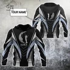 PLstar Cosmos 3DPrinted Mais Novo Nome Personalizado Golfe Esporte Único Pulôver Unisex Engraçado Streetwear Harajuku Ho