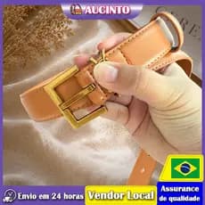 Cinto feminino Aucinto elegante e multicolorido