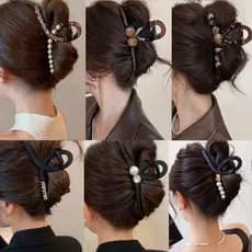 Novo estilo 13cm Grab clip grande tubarão clipe não solto High-End volta cabeça grampo de cabelo Yiwu acessórios para o