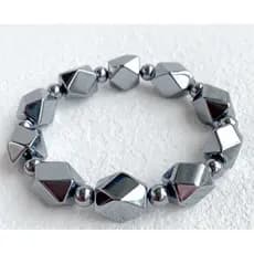 Joias Hz Pulseira de círculo único Joias de casal