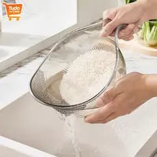 Cestas em Escorredor Multiuso Cozinha Escorredor de Macarrão Legumes Arroz Fruteira