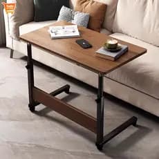 Mesa Multiuso - Praticidade e Mobilidade com Rodinhas e Altura Ajustável
