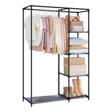 Armário Arara De Roupa Vertical Sapateira Luxo Cabideiro Sapateira Prateleira Organizador Vertical Multiuso Closet luxo