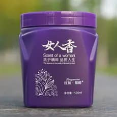Xinfeng Mulher Fragrância Máscara de Cabelo Pomada Assada Condicionador Rosto Vermelho Roxo Bêbado Creme de Cabelo Hidra