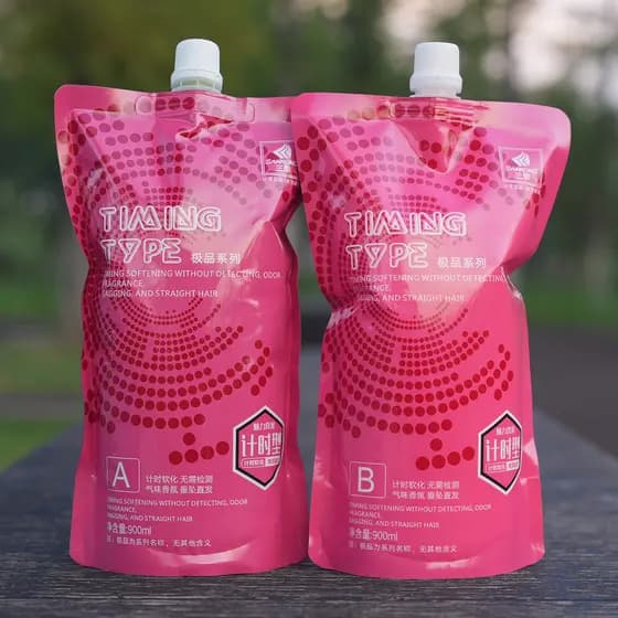 Sanrong termoplástico cabelo perm creme inteligente alisamento creme cabelo encaracolado Digital cerâmica perm íon sem n