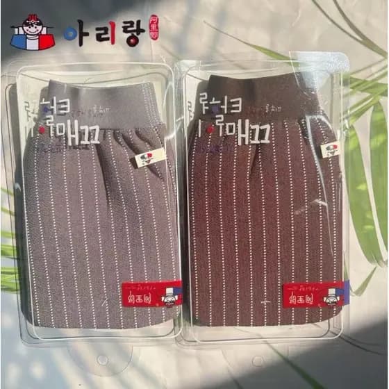 Arirang Esfoliante Masculino Novo Estilo Toalha de Banho Adulto Não Machucar a Pele Luvas de Banho Engrossadas Dupla Fac