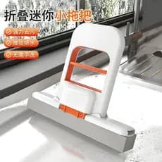 Dobrável Mini mop mãos-livres Desktop preguiçoso esponja mop doméstico novo estilo absorção de água remover manchas mop