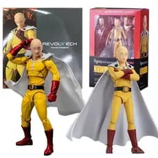 One Punch Man Figma 310 Saitama Action Figure Revoltech Brinquedos Modelo Bonecos HOSC