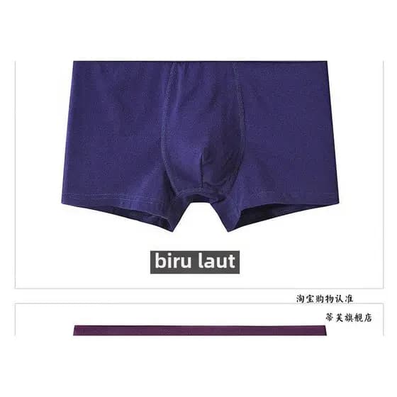 Cuecas boxer masculinas de algodão respirável cuecas de meia-idade jovens meninos Plus Size algodão boxer Shorts 1 pacot