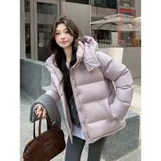 2025 novo estilo para baixo jaqueta acolchoada feminina estilo curto pequeno homem cintura estreita estilo quente jaquet