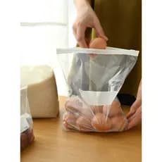 Saco selado especial para armazenamento de geladeira, embalagem de alimentos frescos, saco Ziplock, saco selado de plást