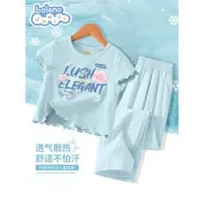 Annilu roupas infantis meninas terno verão 2026 novo estilo meninas moda legal roupas de verão roupas infantis P