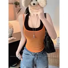 PPHOME Puro Desejo Quente Menina Net Gaze Camisola Mulheres Verão Slim-fit Slimmer Look Halter Bottoming Top Conjunto de