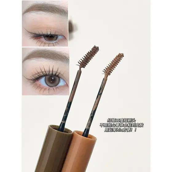 Sobrancelha tingimento creme de sobrancelha feminino água lápis de sobrancelha dois-em-um cor clara impermeável de longa