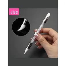 Pincel de Manicure/em relevo AA1sq801-Fácil de começar caneta de Silicone espelho mágico em pó adesivo caneta de imprens