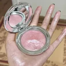 Pode apertar Flash fino macio de alto brilho?Purê de batatas creme de alto brilho piscando rosto iluminando água brilhan