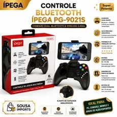 Controle Joystick Games Ipega PG-9021S Para Celular Bluetooth