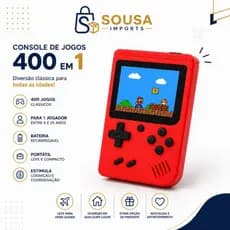 CONSOLE PORTATIL COM JOGOS 400X1 OIH-5915