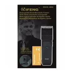 Máquina De Cabelo Aparador De Pelos Barba 389b Cor Preto