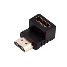 Adaptador Hdmi 90 Graus Em L Macho X Fêmea 1.4 P/ Tv Parede - Envio Rápido