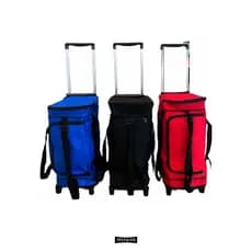 Bolsa Mala Bordo Viagem  Tecido C/ Alça na frente E Rodinhas