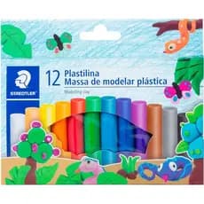 Massinha de Modelar Plastilina 12 Cores Staedtler
