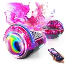 Hoverboard Elétrico Infantil 6.5" LED Bluetooth Motor 350W