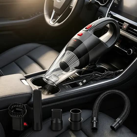 Aspirador de carro sem fio compatível com todos os modelos