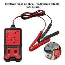 Kit de teste de relé para carros ferramenta 12V para manutenção e diagnóstico de circuitos veiculares