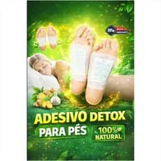 Adesivos Detox para os Pés Elimine Odor, Impurezas e Toxinas Naturalmente Almofada Detox Para os Pés
