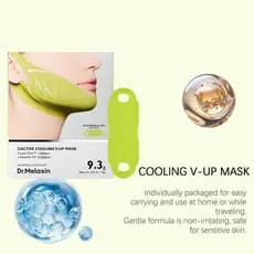 Máscara Modeladora Linha V Dr.Melaxin Cactox Cooling Gel Refrescante Elimina Inchaço Queixo Duplo Firmeza Facial 9.3g