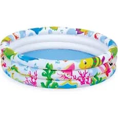 Piscina Inflável Infantil 180Litros Vari Tudo  Piscina Redonda 25X107 Facil de Montar Quintal Jardim