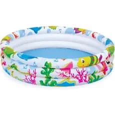Piscina Inflável Infantil 100 Litros - Vari Tudo Piscina Redonda 25×91 Fácil de Montar para Quintal.