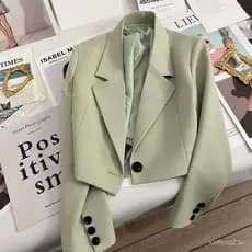 Novo Blazer Curto Feminino Versátil e Elegante ZK24