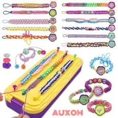 Kit DIY Pulseiras da Amizade | Brinquedo Criativo para Meninas 7-12 Anos | Presente de Aniversário
