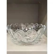 Centro de Mesa Vidro Clean | 22CM Vários Modelos Bowl Vidro Multifuncional