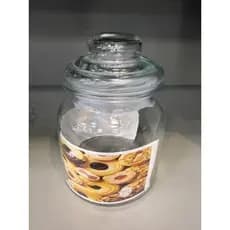 Pote de Vidro com Tampa Hermética Multiuso | Organizador para Biscoitos, Doces e Mantimentos | 620ML 900ML 1000ML