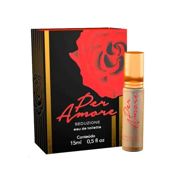 Perfume Feminino Aroma Marcante Per Amore 15ml