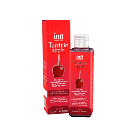 Óleo De Massagem Tantric Apple Aroma Maçã do Amor 130ml