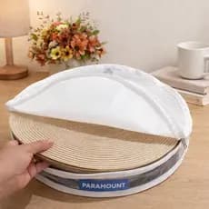 Capa para Sousplat Paramount 40cm Elegante para Mesa Posta Decoração de Mesa Jantar Recepção e Festas