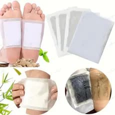 Kit 10 Adesivo Relaxante para os Pés Alívio da Tensão Descanso Reduz Inchaço Antiestresse Confortável