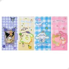 4 Bloquinhos de Notas Turma da Hello Kitty Sanrio 45 Folhinhas Adesivas Para Anotações Escolar