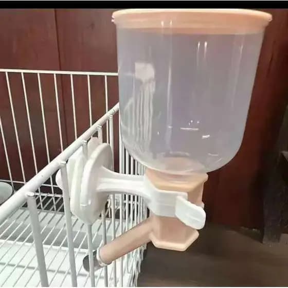 Pet pendurado tipo fonte potável automática pequeno cão impressionante agulha tipo garrafa de água potável gaiola suspen